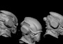 create custom 3d cosplay prop 3d mask helmet for 3d printing and cosplay